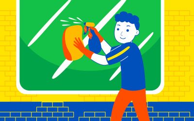 Weekend Fun Vector Illustration #10