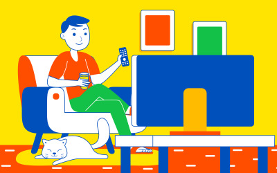 Weekend Fun Vector Illustration #14