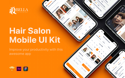 Bella - Kapsalon UI Kit