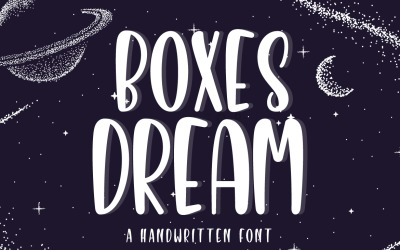Boxes Dream - Carattere Sans Serif carino