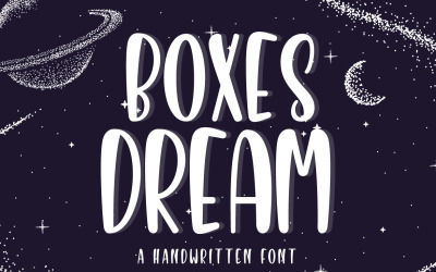 Boxes Dream - Fuente Cute Sans Serif