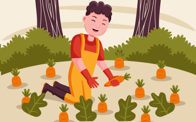 Ilustración de vector de granja # 12