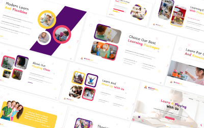 Kidsedu Powerpoint sablon