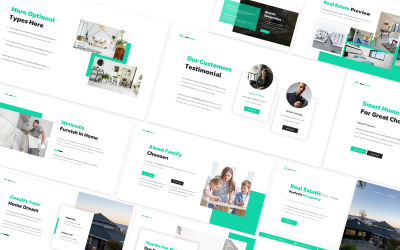 Real Estatics Powerpoint Template