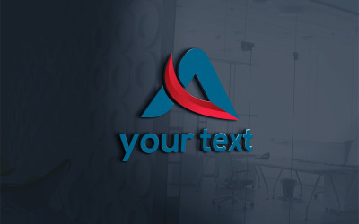 Szablon logo listu i firmy