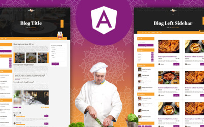 Fattaj - Indian Restaurant Angular Js-sjabloon