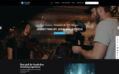Films Agency Movie WordPress Theme