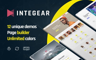 Integear - IT Company and Web Design Agency WordPress Theme