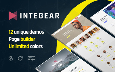 Integear - Тема WordPress для ІТ-компанії та Агентства веб-дизайну