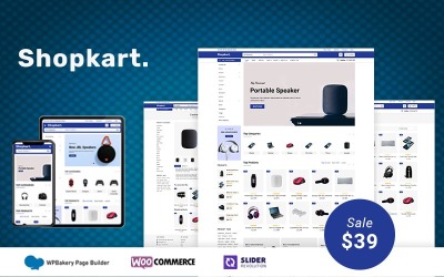 Shopkart-többcélú elektronikus áruház WooCommerce téma