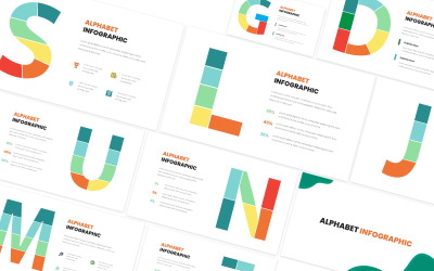 Alphabet Infographic Keynote Template