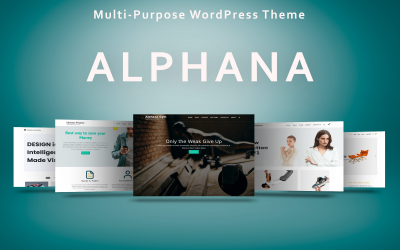 Alphana - WordPress-tema för flera ändamål