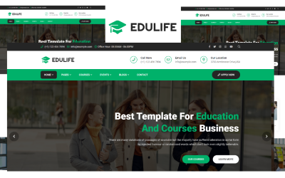 Edulife - Education & Courses Bootstrap 5 HTML5 Template
