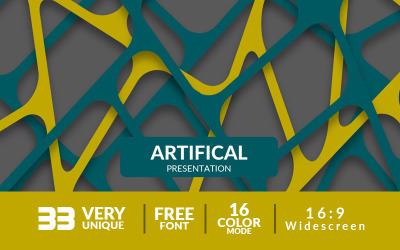 Искусственно-деловая презентация PowerPoint