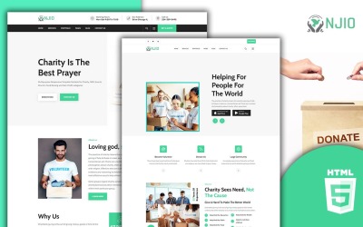 NJIO ideell HubSpot HTML5-mall