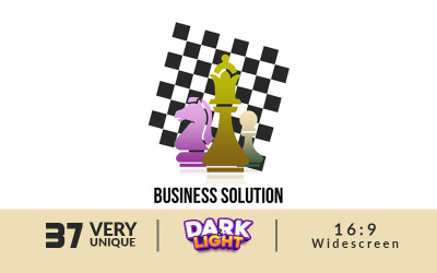 Solution d&amp;#39;affaires - Modèle de présentation Power Point