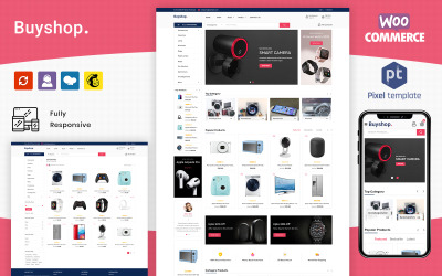 Buyshop - Plantilla WooCommerce eléctrica multipropósito