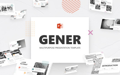 Gener Multipurpose Creative PowerPoint Template
