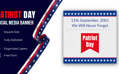9.11 Blahopřání ke dni Patriot Day Nikdy nezapomeneme na sociální média