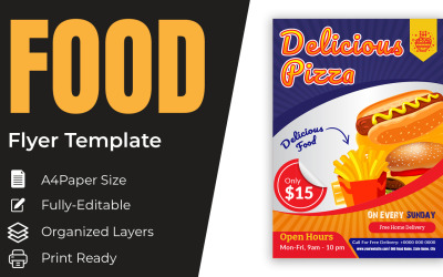 Fast Food Brochure And Layout Design