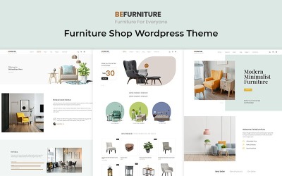Befurniture - Bútorbolt INGYENES WooCommerce WordPress téma