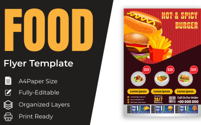 Cafe Or Restaurant Menu Design Templates
