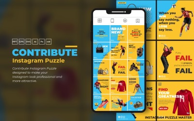Contribute Instagram Puzzle Social Media