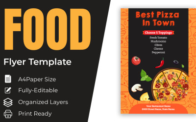 French Fries Food And Drink Marketing Material Templates And Cover Design