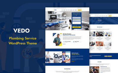 Vedo - Sıhhi Tesisat WordPress Teması