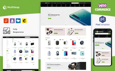 Multileap - Plantilla de WooCommerce receptiva multipropósito