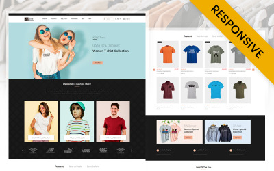 Trička Cryline ukládají Prestashop responzivní téma