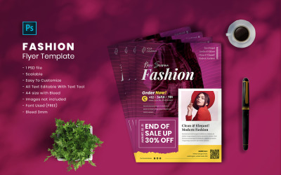 Fashion Flyer Template vol.10