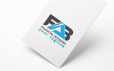 Finanzielle kreative Logo-Design-Vorlage 4