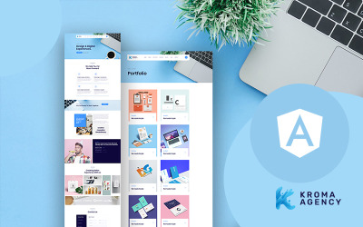 Kroma | Easy Multipurpose Agency Angular Js Template