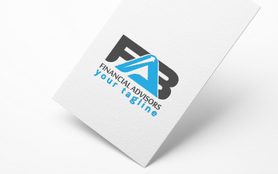 Plantilla de diseño de logotipo creativo financiero 4