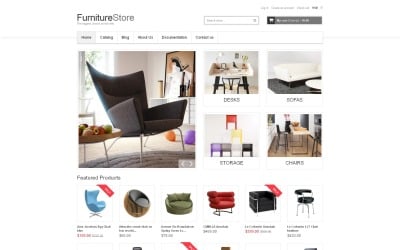 Бесплатная адаптивная тема Shopify для мебели