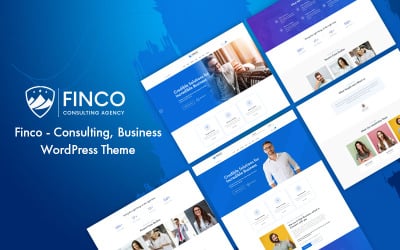 Finco - WordPress-tema för konsultföretag