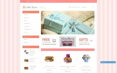 Магазин бесплатных подарков Адаптивная Shopify тема
