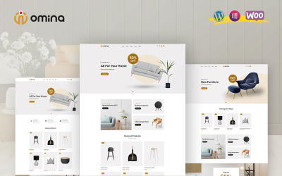 Omina - Tema WooCommerce de muebles