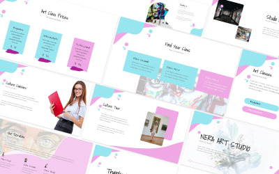 Šablona aplikace PowerPoint Artpoint
