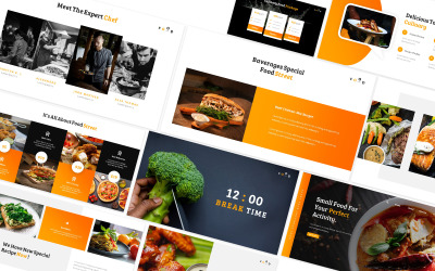 Street Food Powerpoint Template