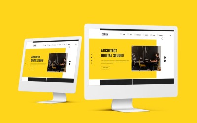 Ela | Arkitekt Studio HTML5 Mall för målsida