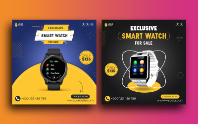 Product sale & Smart Watch sale Social media post