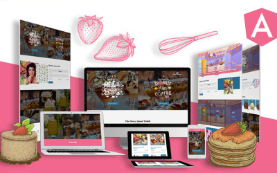 Summercream – Modèle Js Angular de magasin de crème glacée