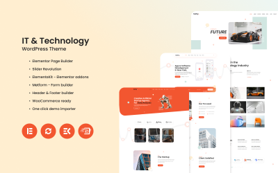Techy – багатоцільова тема WordPress для ІТ і технологій