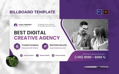 Digital Creative Billboard Landscape