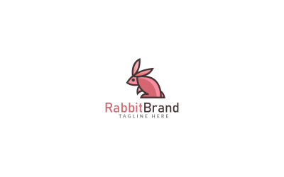 Rabbit Brand Logo Design Template