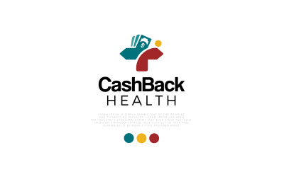 Cash-Back-Gesundheitslogo-Vorlage