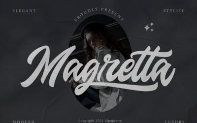 Magretta - Fonte de Script Moderno