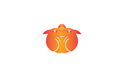 Sebze Gıda Logo Şablonu